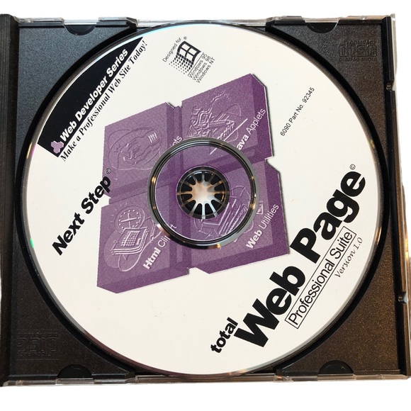 Microsoft Web Page Design 99 Professional Suite Next Step w Java & Clip Art - Picture 4 of 4